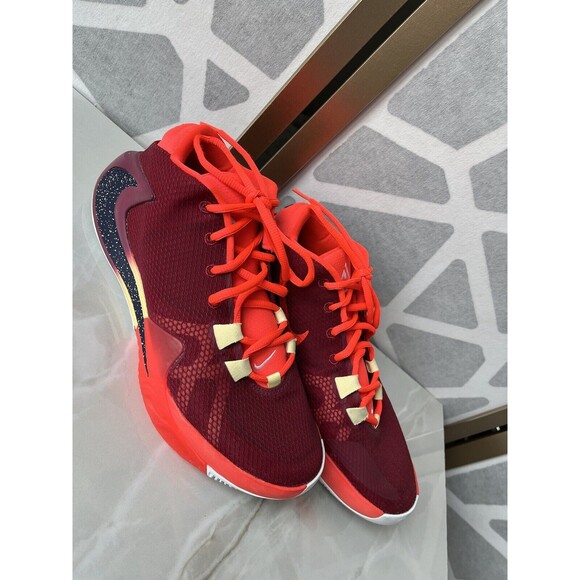 Nike Zoom Freak 1 \'Noble Red\' Basketball Shoes  Sneakers BQ5422-600 Sz 9.5 Men main image 6